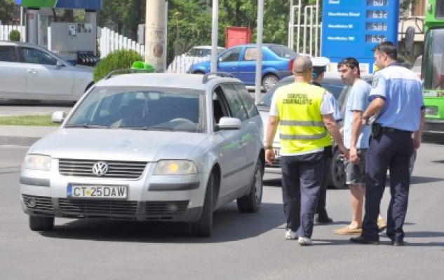 Biciclist, victima unui accident rutier